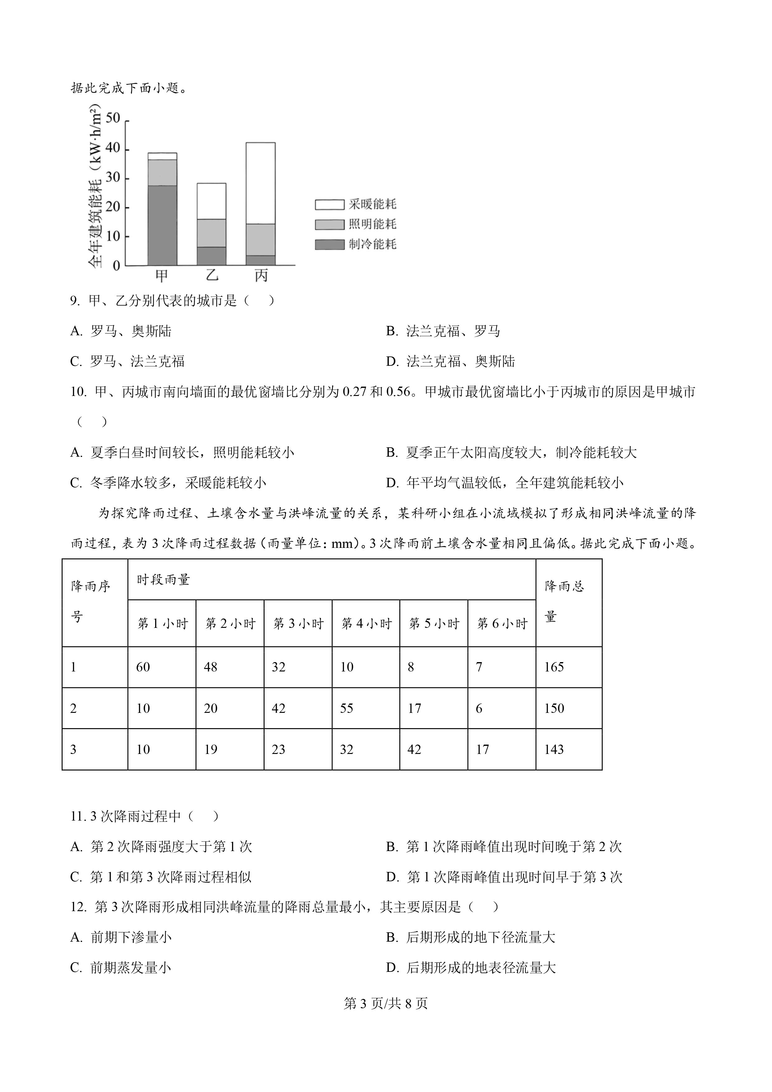 2025年河南高考地理真题-3